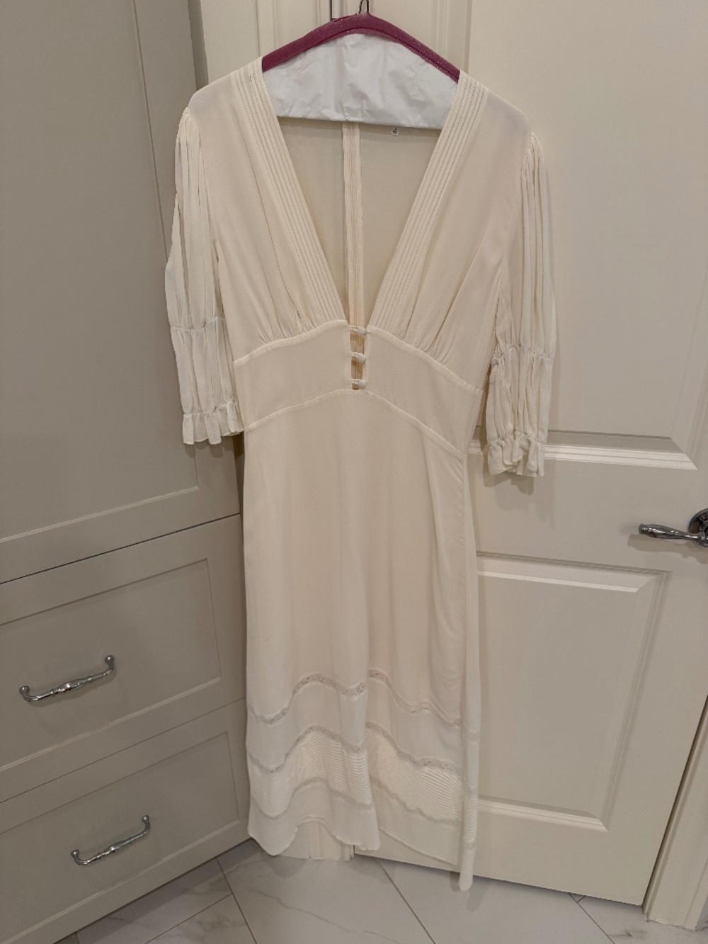 White Reformation Dress